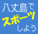 八丈島でスポーツしよう