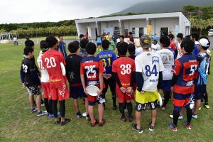 アルティメットＵ20日本代表メン部門チーム八丈島合宿