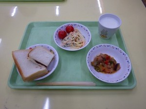 10月2日給食（さくら）