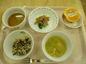 3月6日給食（ことり）