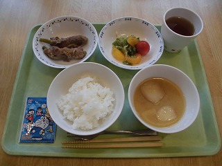 9月9日給食