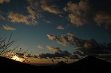 登龍峠 夕景