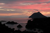 八重根 夕景