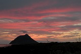 八重根 夕景