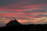 八重根　夕景