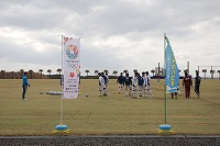 早大サッカー部・明大サッカー部八丈島合同合宿