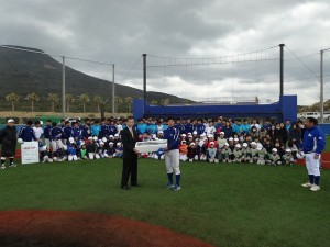 東京経済大学硬式野球部八丈島合同合宿