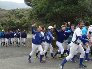 東京経済大学硬式野球部八丈島合同合宿