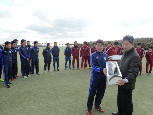 早稲田大学サッカー部・明治大学サッカー部八丈島合同合宿