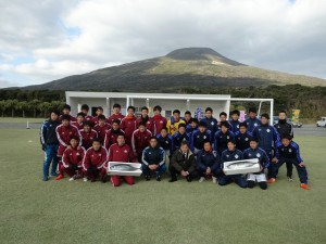 早稲田大学サッカー部・明治大学サッカー部八丈島合同合宿