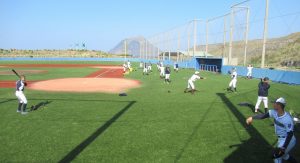 北照高等学校野球部 八丈島合宿