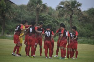 東京情報大学サッカー部八丈島合宿