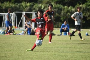 東京情報大学サッカー部八丈島合宿