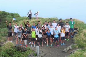 東京情報大学サッカー部八丈島合宿