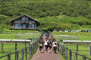 東京情報大学サッカー部八丈島合宿