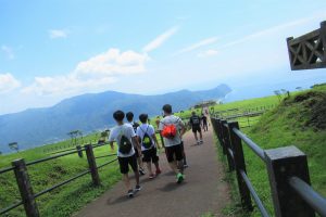 東京情報大学サッカー部八丈島合宿