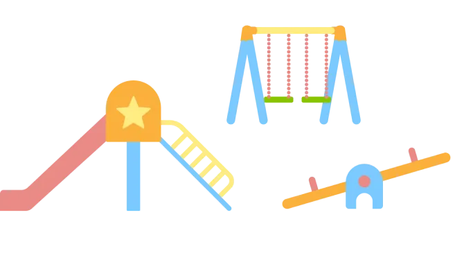 遊具のイラスト