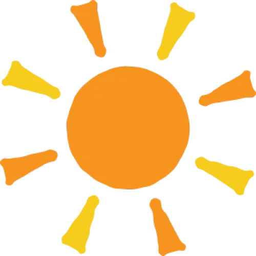太陽のイラスト