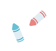 左側の装飾イラスト