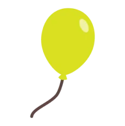 風船のイラスト